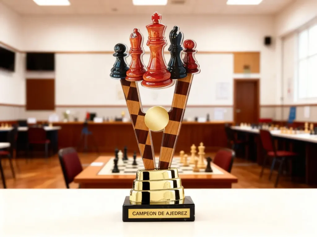 trofeos de ajedrez