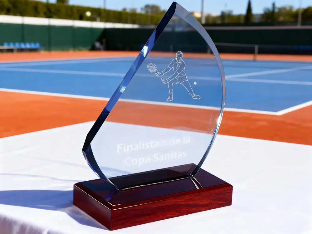 trofeos de vidrio