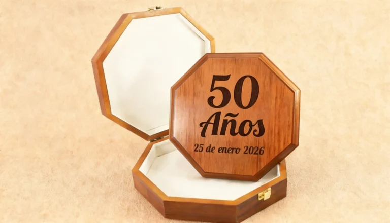 placas reconocimiento madera