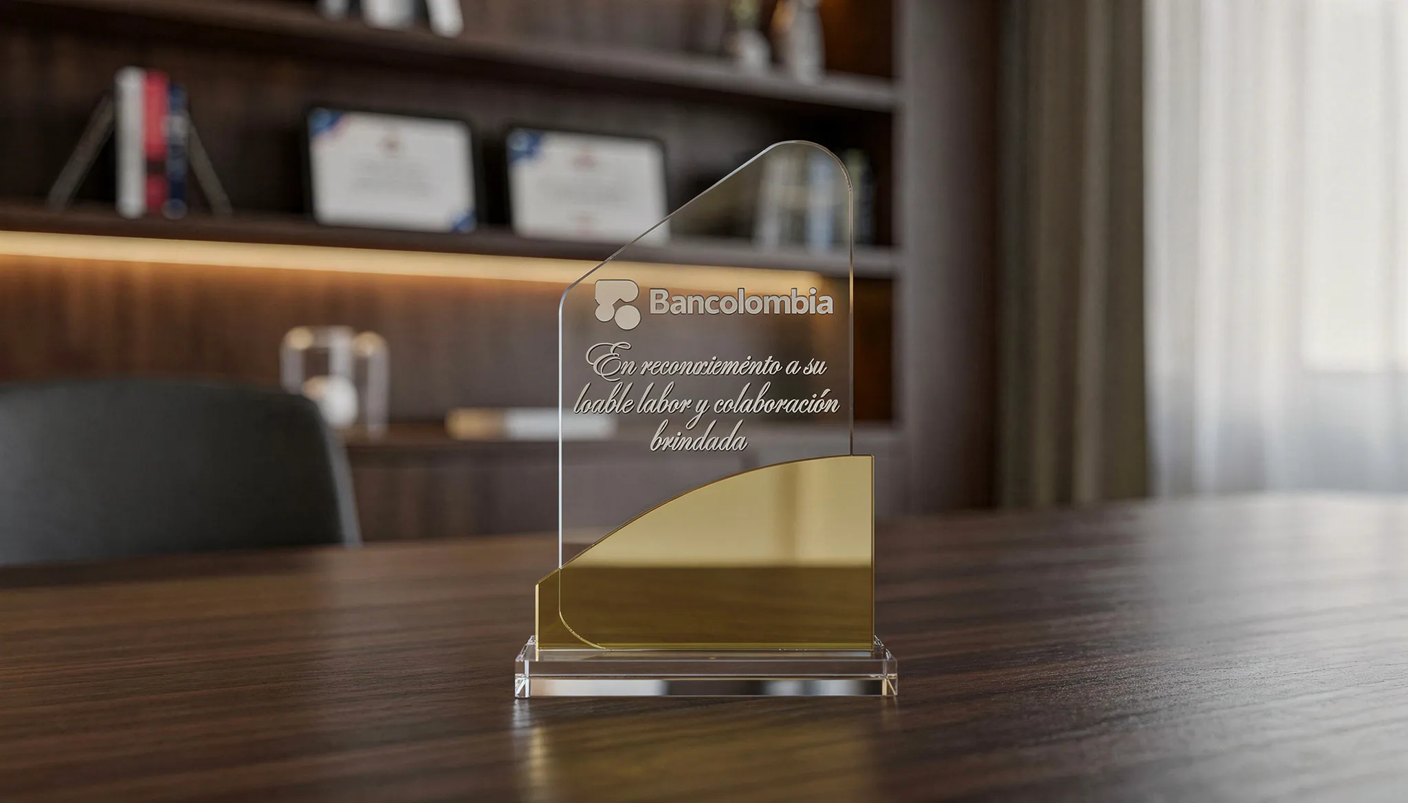 reconocimientos empresariales personalizados