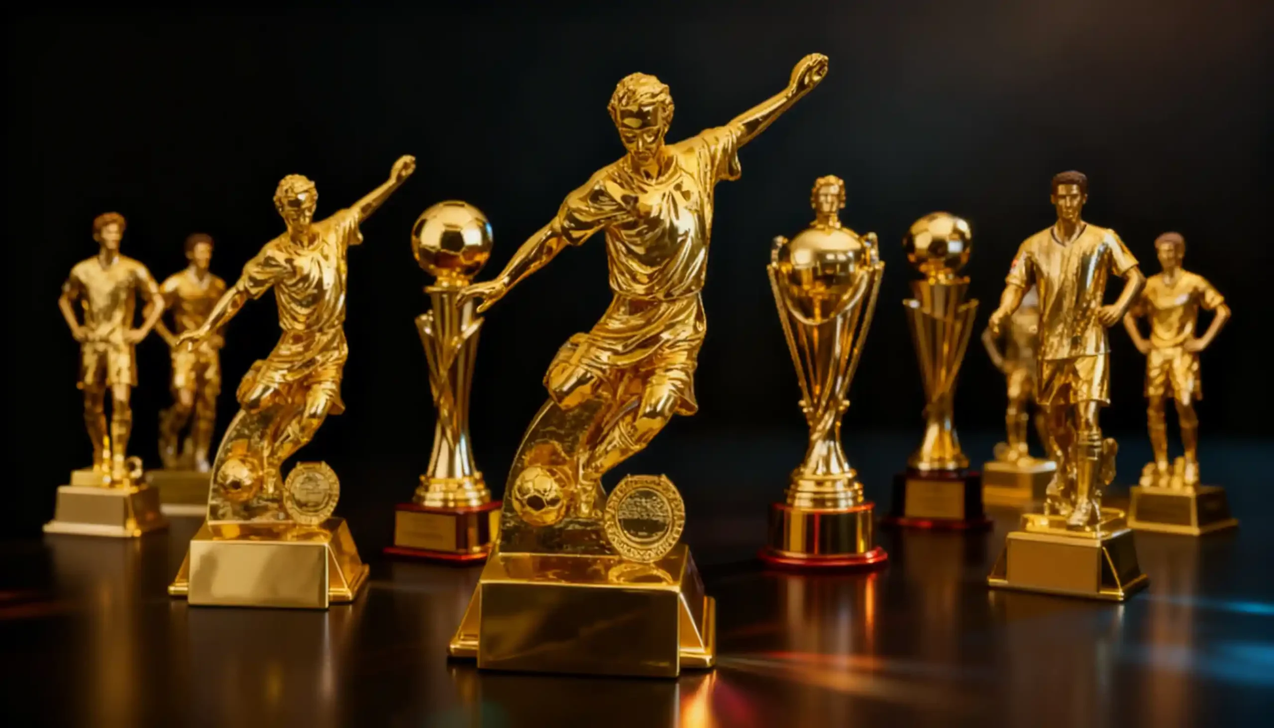 trofeos de futbol personalizados