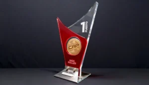 trofeos cristal personalizados