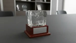 Trofeos de Vidrio Grabados