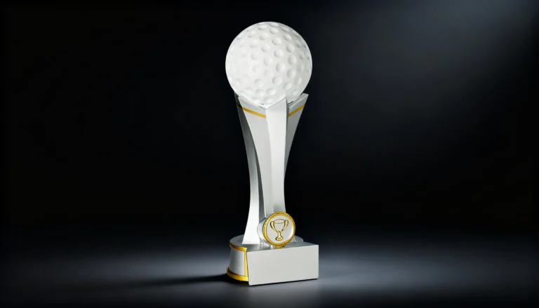 trofeos golf personalizados